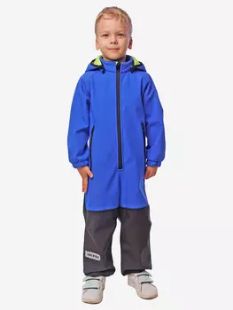 Комбинезон из софтшелла детский UKI KIDS, Синий
