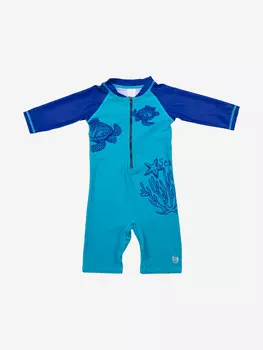 Комбинезон купальный "Котофей" для мальчика, Синий