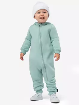 Комбинезон утепленный для девочек bodo, Зеленый