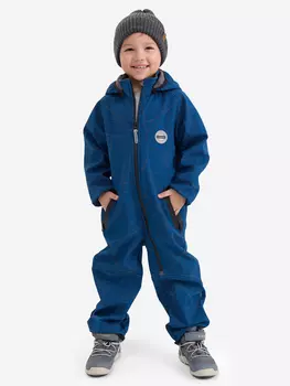 Комбинезон Softshell демисезонный "Гроза", Синий