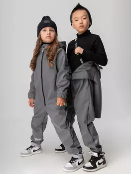 Комбинезон софтшелл детский bodo, Серый