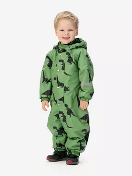 Комбинезон утепленный для мальчика Oldos, Зеленый