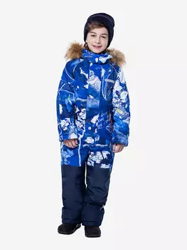 Комбинезон зимний для мальчика NIKASTYLE, Синий