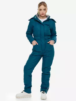 Комбинезон зимний женский Kaambez one, Зеленый