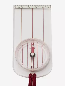 Компас Москомпас 9C Суперстабильная стрелка, планшет, Белый