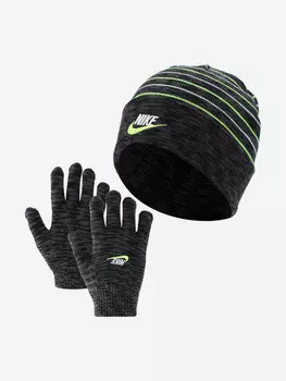 Комплект детский Nike Nan Space Dyed, Черный