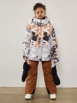 Комплект для девочки batik Шер, Коричневый