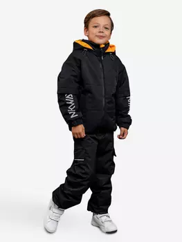 Комплект для мальчика batik Неон черный с оранжевым, Черный