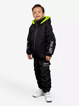 Комплект для мальчика batik Неон черный с зеленым, Черный