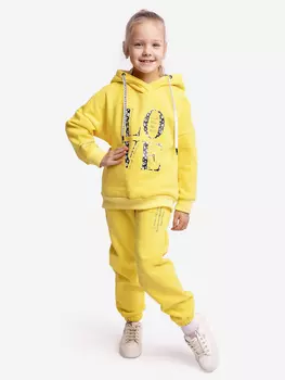 Комплект худи и брюки batik Амели лимонный, Желтый