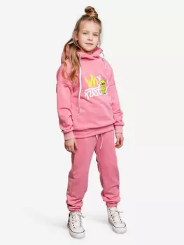 Комплект худи и брюки batik Литл пудра, Розовый
