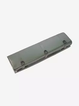 Комплект из 2х мягких накладок одна из них с сумкой на сидение лодки ПВХ, 1050х230х50 (зеленый), Зеленый