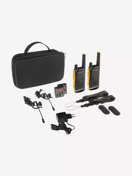 Комплект из двух радиостанций Motorola T82 EXTREME (TALKABOUT), Желтый