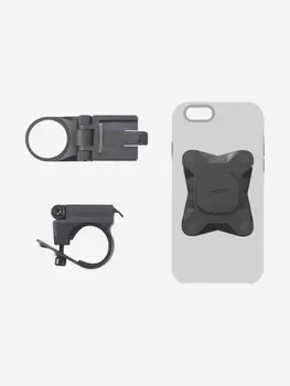 Комплект крепежа для телефона BBB Warden Black, Черный