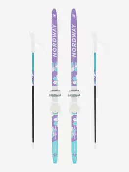Комплект лыжный детский Nordway KG SnowPrincess Soft, Мультицвет