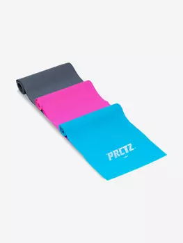 Комплект мини-лент PRCTZ LATEX BAND SET, 3 шт. (не важен пол и возраст), Голубой