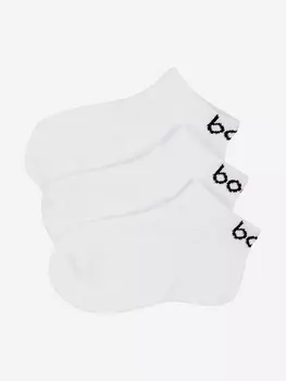 Комплект детских низких носков (3пары) bodo, Белый