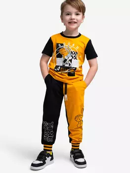 Комплект Playtoday для мальчика: футболка, брюки, Мультицвет