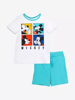 Комплект Playtoday для мальчика: футболка, шорты, Мультицвет