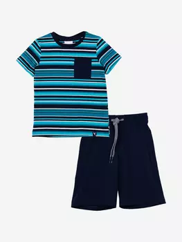 Комплект Playtoday для мальчика: футболка, шорты, Мультицвет