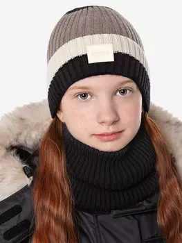 Комплект (шапка и снуд) NIKASTYLE, Мультицвет