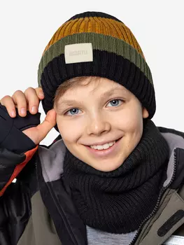 Комплект (шапка и снуд) NIKASTYLE, Мультицвет
