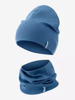 Комплект (снуд и шапка) детский Oldos, Синий