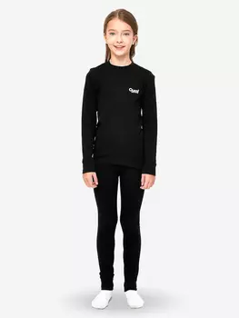 Комплект термобелья для девочки Oldos, Черный