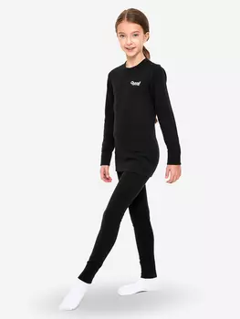 Комплект термобелья для девочки Oldos, Черный