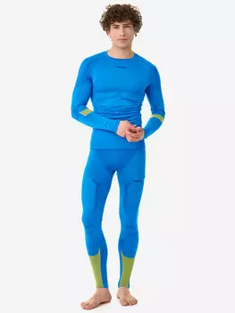 Комплект термобелья VIKING Volcanic Man set Blue/Yellow, Голубой