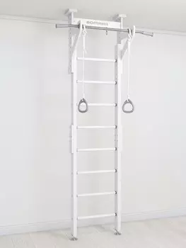 Комплекс «Шведская стенка деревянная ROMANA Eco 1.1», Белый