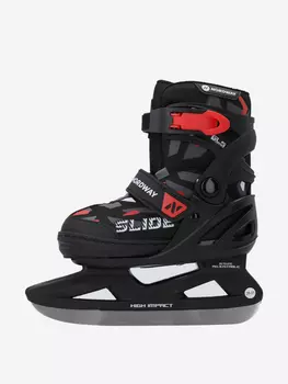 Коньки детские раздвижные Nordway Slide, Черный