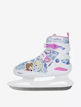 Коньки раздвижные детские Nordway FROZEN, 2020-21, Белый, размер 26-31