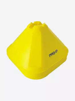 Конусы тренировочные большие "PRO Training Cones Yellow" PRO-F, Желтый
