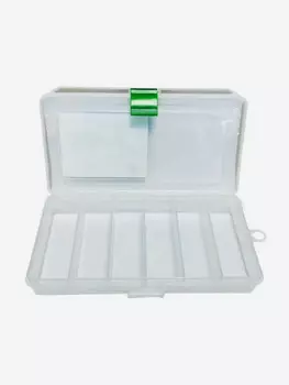 Коробка рыболовная для приманок Fisherbox 216 (22х12х03) малая, Белый
