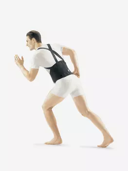 Корсет ортопедический ORLETT IBS-3006, Черный