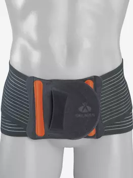 Корсет пояснично-крестцовый полужесткий, Серый