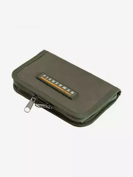 Кошелек для мормышек Fisherbox малый Ф35 11х17 см, Зеленый