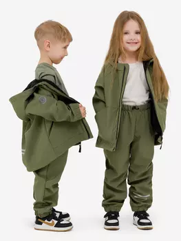 Костюм детский демисезонный Sherysheff В25261 Хаки, Зеленый