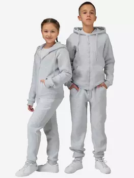 Костюм детский с начесом Happyfox, Серый