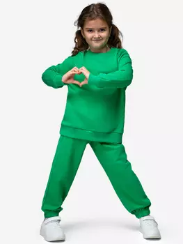 Костюм для девочек оверсайз Happyfox, Зеленый