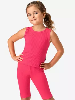 Костюм для девочек в рубчик Bonito kids, Розовый