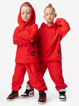 Костюм флисовый детский bodo, Красный