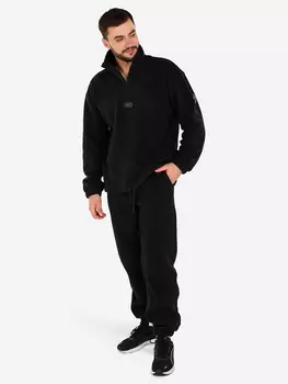 Костюм мужской флисовый XVOYA черный ХК "Сибирь" демисезонный, Черный