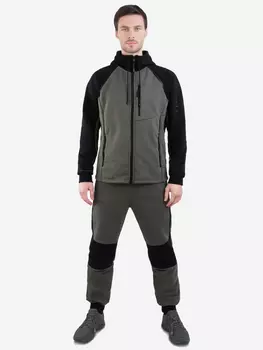 Костюм мужской спортивный Минотавр 7.62 , футер, олива-черный, Зеленый