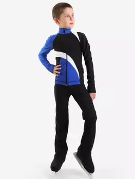 Костюм спортивный для фигуристов "Сплит" IceDress, Черный