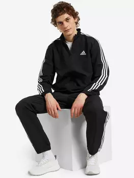 Костюм спортивный мужской adidas Essentials, Черный, размер 48