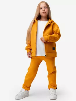 Костюм теплый для девочек bodo, Желтый