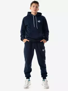 Костюм утепленный подростковый с начесом для мальчика KRUTTO, Синий