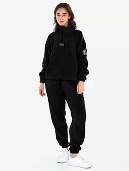 Костюм женский флисовый XVOYA черный ХК "Сибирь" демисезонный, Черный